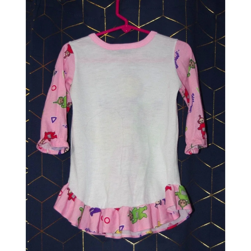 Vintage 90s Y2K Teletubbies Ragdoll Nightgown 2T RARE HTF Tinky‎ Winky USA